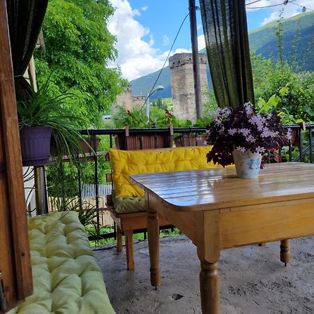 Ailama Guesthouse Mestia Eksteriør bilde
